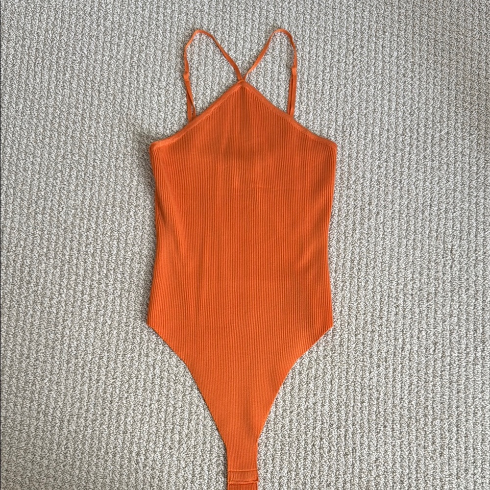 Lulu’s Knit halter bodysuit